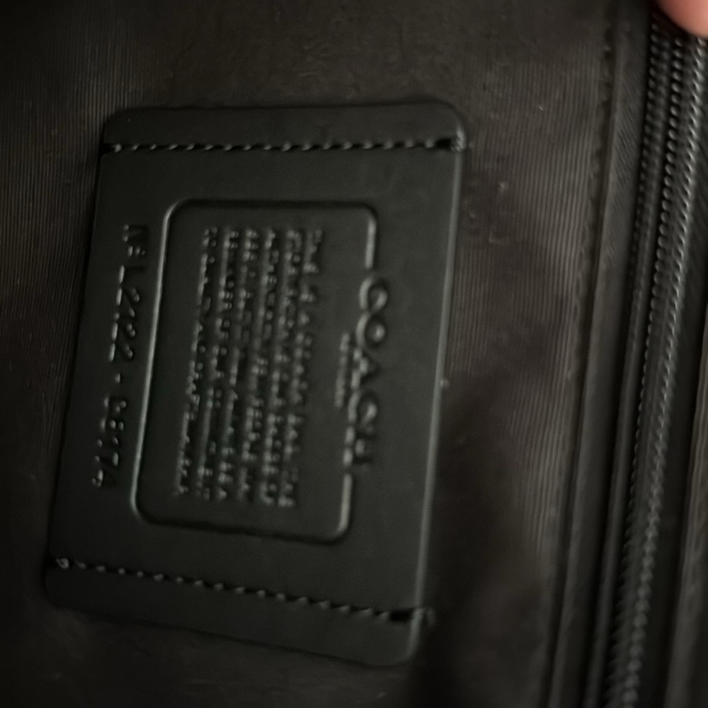 Coach Graham Structured Brief Case Leather in Terracotta NWT - Picture 9 of 12